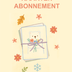 Kaartenabonnement (1 jaar)