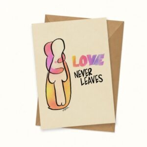 Love never leaves